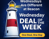 Wednesdays Are Different at Beacon. Wednesday's Deal of the Week.